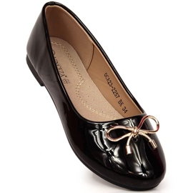 Ballerine verniciate Vinceza Jr. OCA23-2257 JAN188A nero 1