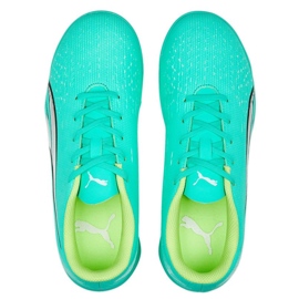 Scarpe da calcio Puma Ultra Play It Jr 107237 01 verde verde 1