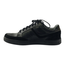 Scarpe casual da uomo Riko 828 nero 2