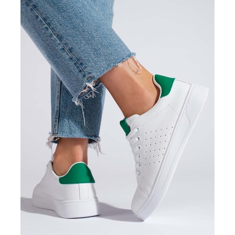 Comode scarpe sportive Shelovet bianche da donna bianca 1