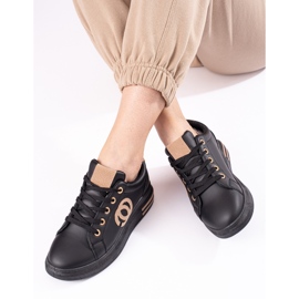 Scarpe sportive da donna nere Shelovet nero 1