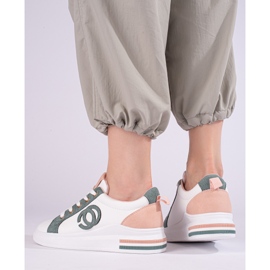 Scarpe sportive da donna bianche Shelovet bianco 1