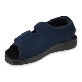 Dr.ORTO Befado sandali pu da donna 676D003 blu navy 1
