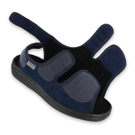 Dr.ORTO Befado sandali pu da donna 676D003 blu navy 4