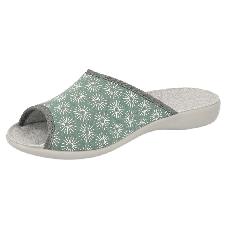 Slifori femminili Befado PU 254d141 verde 3