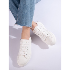 Sneakers da donna sulla piattaforma bianca Big Star LL274968101 1