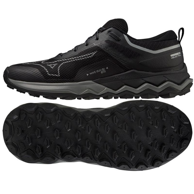 Scarpe da corsa Mizuno Wave Ibuki 4 Gtx M J1GJ225901 nero 1