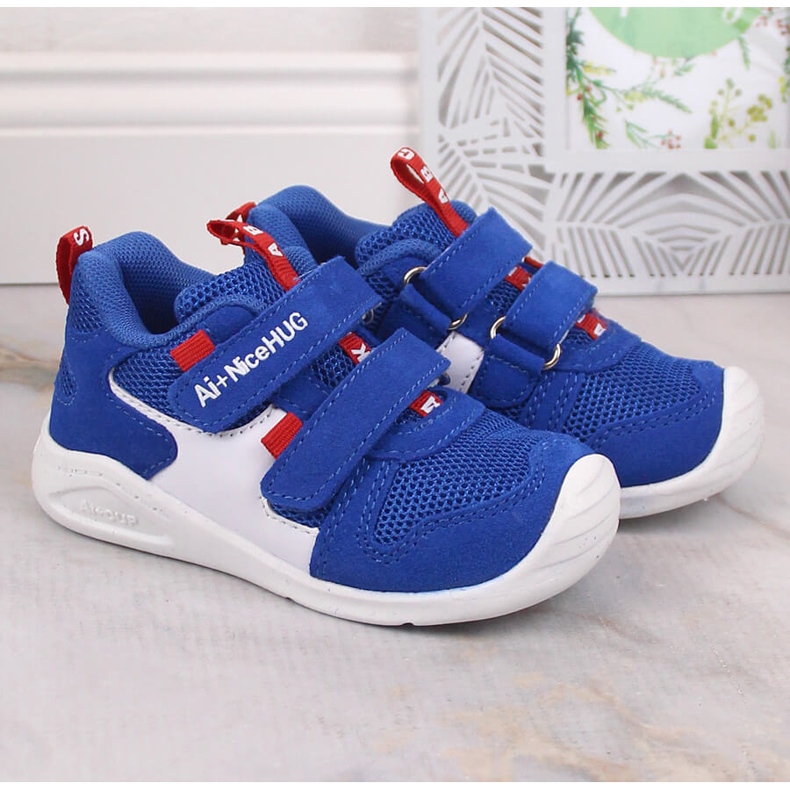 Atletico Scarpe sportive per bambini con velcro blu AbcKids Y211120 2
