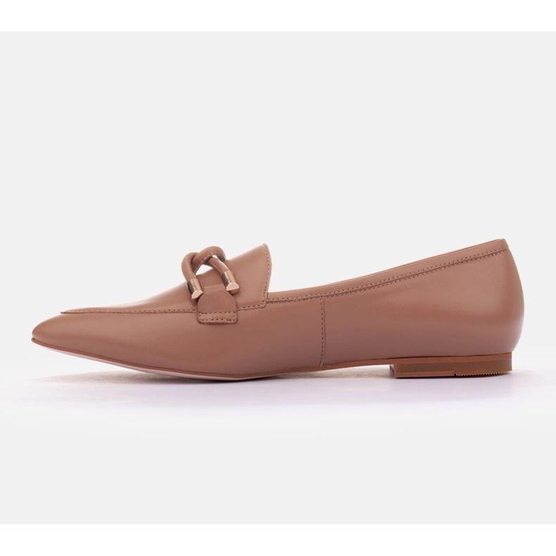 Marco Shoes Mocassini decorati beige 2