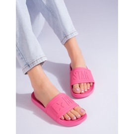 Pantofole rosa da donna Big Star HH274A039FU 1