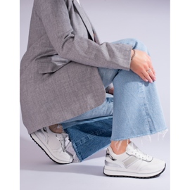 Sneakers da donna bianche Shelovet da donna bianco 2