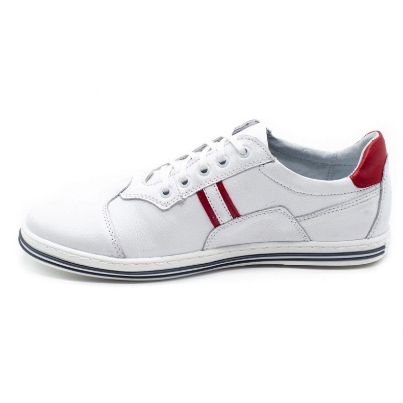 Polbut 1801L scarpe da uomo casual bianche bianco 1
