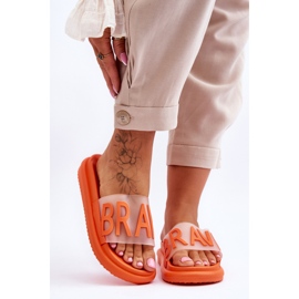 Vinceza Pantofole da donna con plateau coraggioso arancione arancia 1