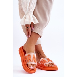 Vinceza Pantofole da donna con plateau coraggioso arancione arancia 2