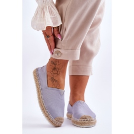 Espadrillas con suola intrecciata Big Star HH274497 Azzurro blu 1