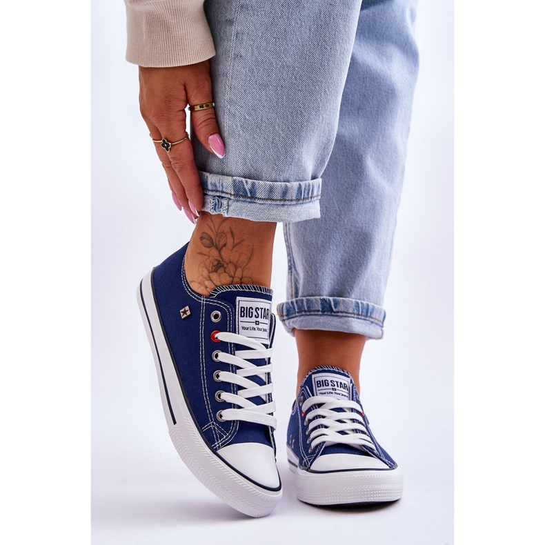 Sneakers da donna Big Star T274021 Blu Navy 1