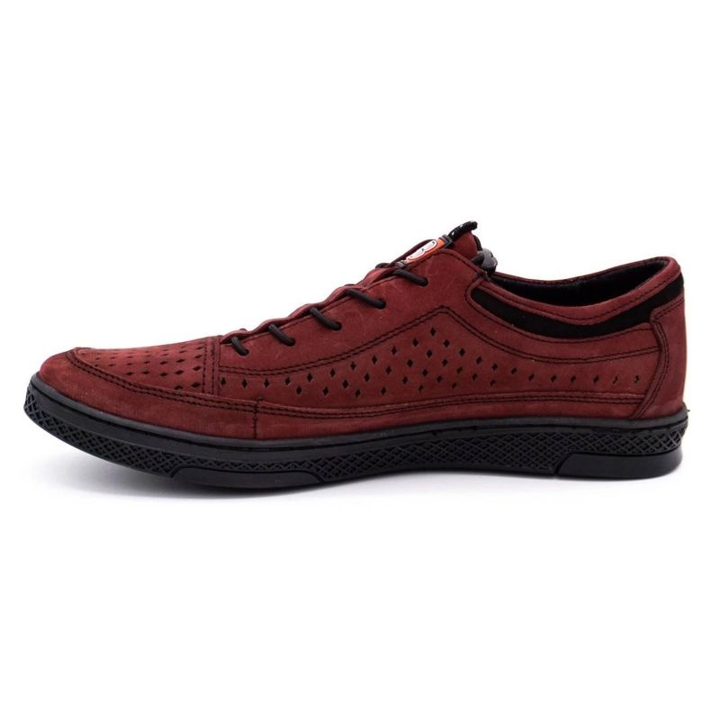 Polbut Scarpe da uomo in pelle K22P chiaretto rosso 2