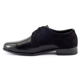 Lukas Scarpe da comunione da cerimonia per bambini J1 nere nero 1