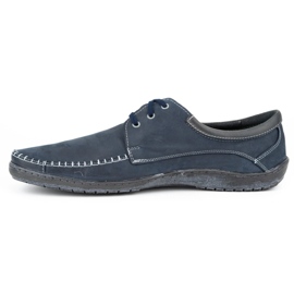 Mario Pala Scarpe da uomo 539 blu navy 1