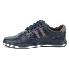 ABIS Scarpe casual da uomo 1801 blu navy 1