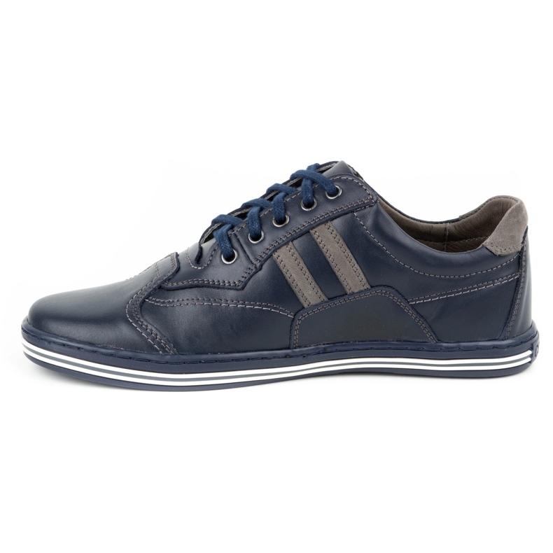 ABIS Scarpe casual da uomo 1801 blu navy 1