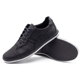 Polbut 1801P scarpe da uomo casual nere nero 1
