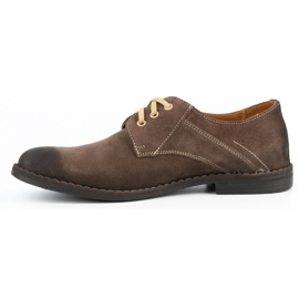 KENT 272 scarpe da uomo casual marroni marrone 1