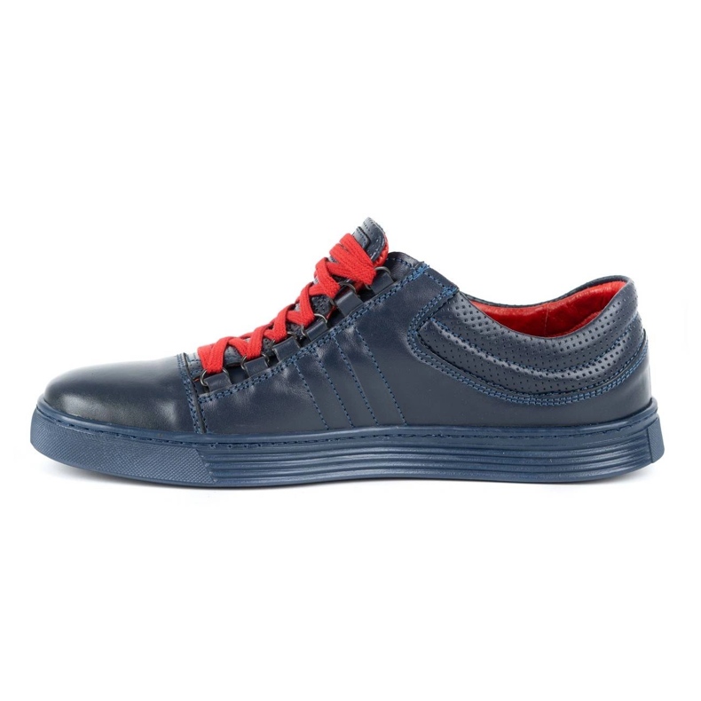 KENT Scarpe casual da uomo 305 blu navy 1