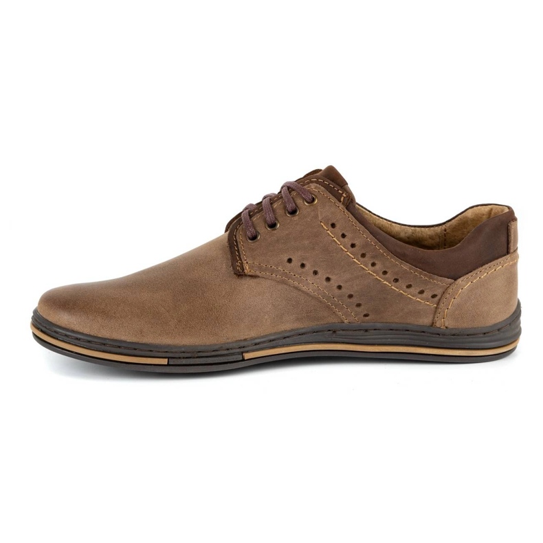 Polbut Scarpe casual da uomo 402 marrone 1