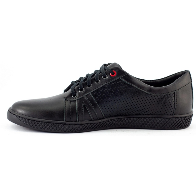 KOMODO Scarpe da uomo casual nere 910 nero 1