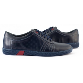 KOMODO Scarpe casual da uomo 910 blu navy 1