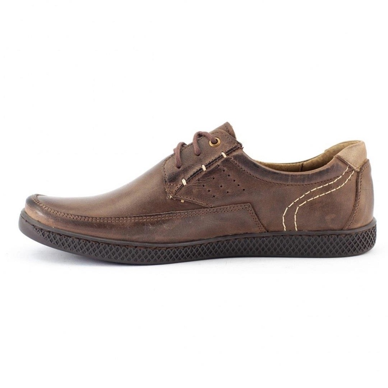 KOMODO Scarpe casual da uomo 911 testa di moro marrone 1