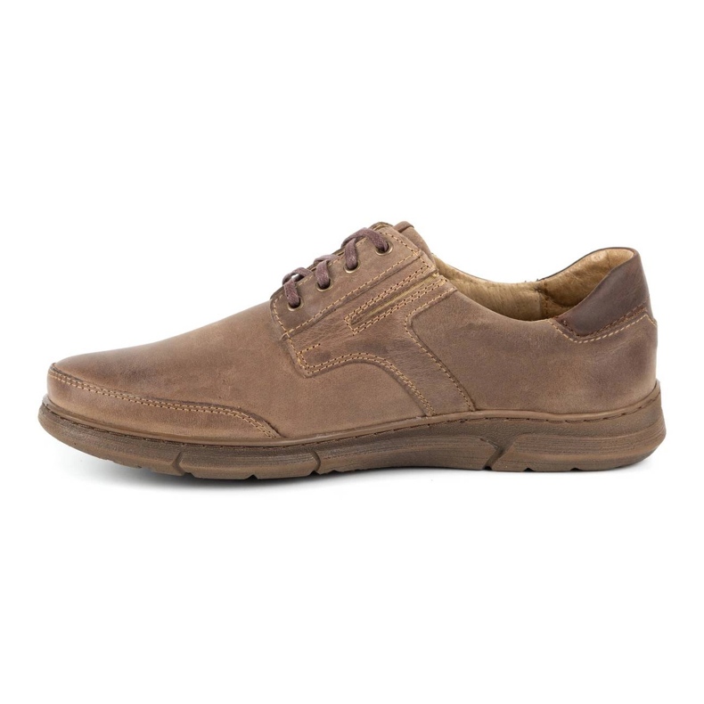 Polbut Scarpe casual da uomo J55 marrone 1