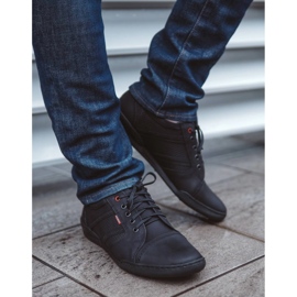 Polbut Scarpe casual da uomo R3 Perforation Black nero 1