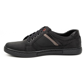 Polbut Scarpe da uomo nere J47 nero 1
