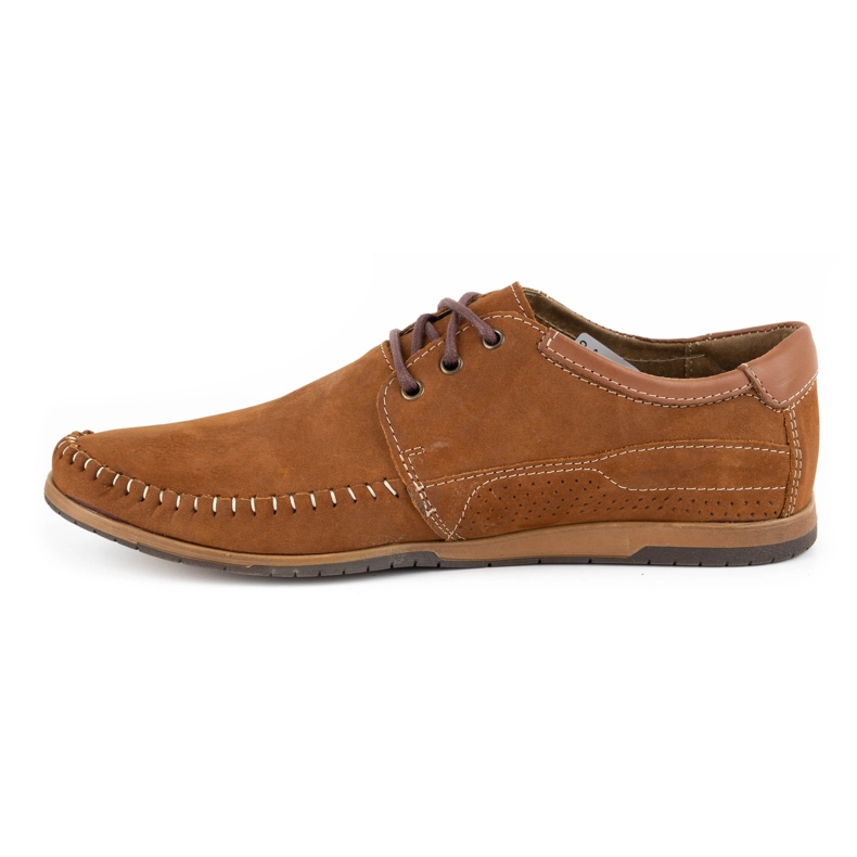 KOMODO Scarpe Mocassini uomo 875 cammello multicolore arancia 1