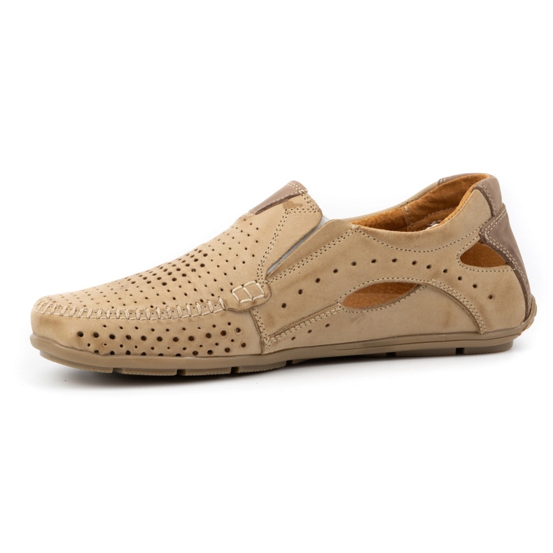 Mario Pala Scarpe uomo mocassini 901 estate beige 1