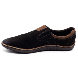 Joker Mocassini uomo in pelle 937 nero 1