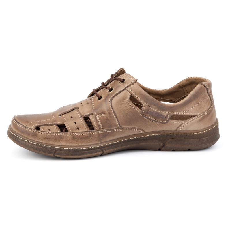 KENT Scarpe estive uomo traforate 600 marroni marrone 1