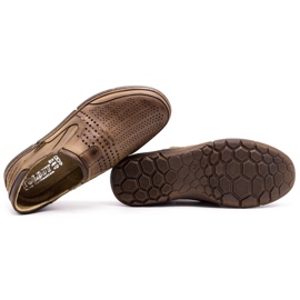 Polbut Scarpe estive da uomo J51 marrone 1