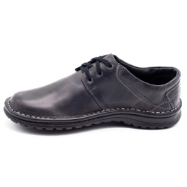 Joker Scarpe da uomo in pelle 229 grigio 1