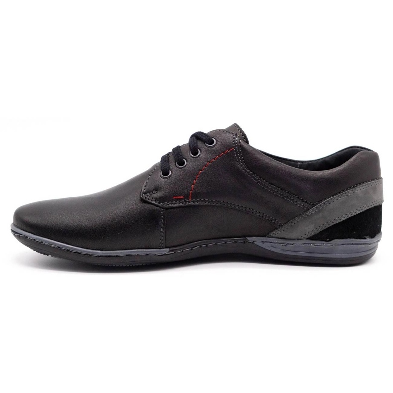 Olivier Scarpe da uomo in pelle 623 nere nero 1