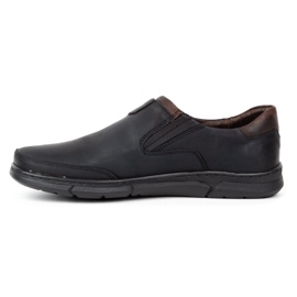 Polbut Scarpe slip-on da uomo J51 nere nero 1