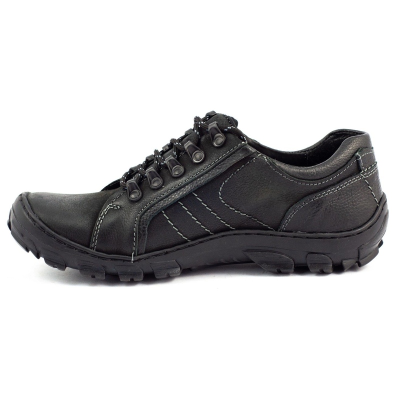 KOMODO Scarpe trekking uomo pelle 904 nere nero 1