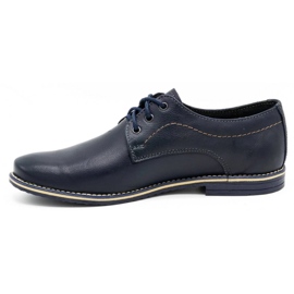 Mario Pala Scarpe da cerimonia uomo 870 blu navy 1