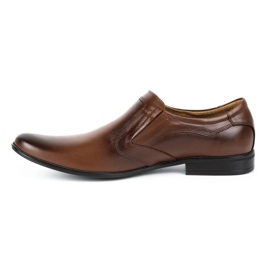 Lukas Scarpe da cerimonia uomo slip-on 284 marrone 1