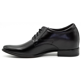 Olivier Visitando le scarpe da uomo P11 in aumento nero 1