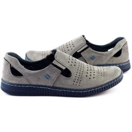 KOMODO Slip on da uomo grigie 864 grigio 2