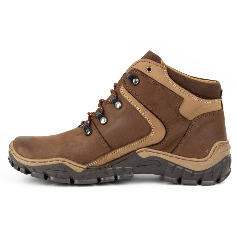 Olivier Scarpe invernali da uomo 129 Brown marrone 1