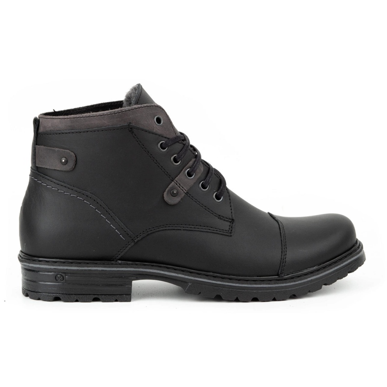 Polbut Scarpe invernali da uomo nere C15 nero 1